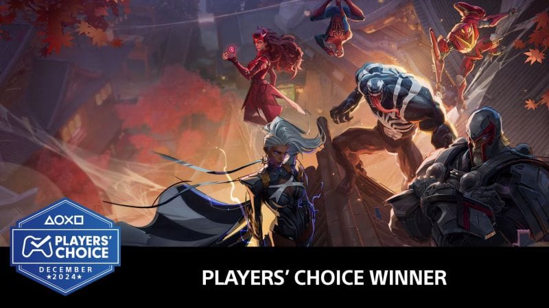 Choix des joueurs : Marvel Rivals élu meilleur nouveau jeu de décembre 2024