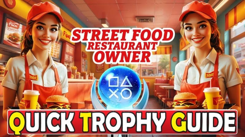 Street Food Restaurant Owner Quick Trophy Guide - Cross-Buy & Cross-Save PS4, PS5