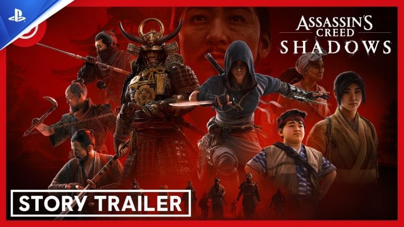Assassin's Creed Shadows - Trailer de l'histoire - VOSTFR - 4K | PS5