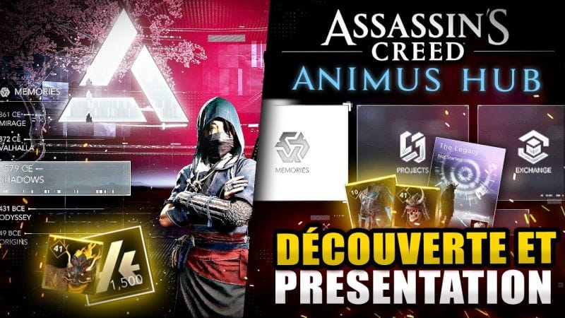 J'ai Testé L'ANIMUS HUB !! Toutes Les INFOS : Fonctionnement, Jeux, Présent, Trophées ...