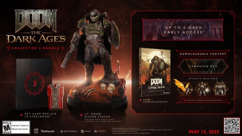 L'édition collector de Doom: The Dark Ages est maintenant disponible en précommande