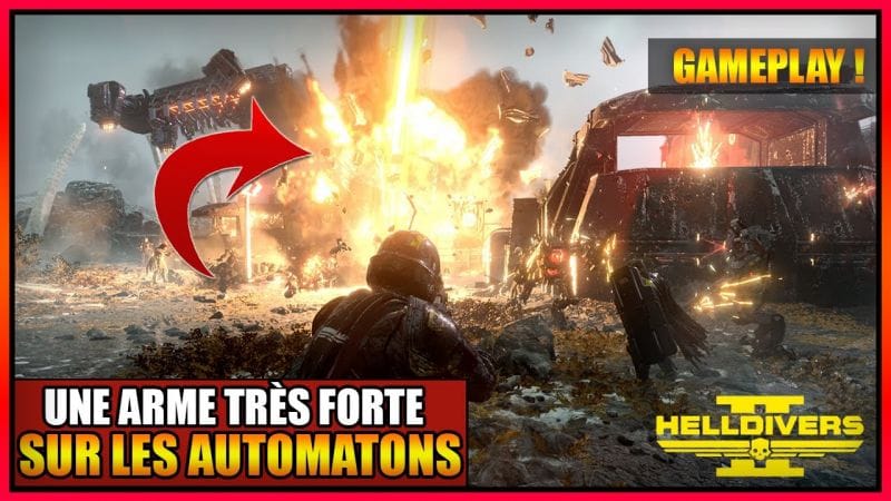 GAMEPLAY - LE WASP STA - X3 EST INCROYABLE SUR LES AUTOMATONS - HELLDIVERS 2 - FR - PS5