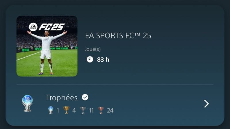 Platine #94 - FC25 en 83h