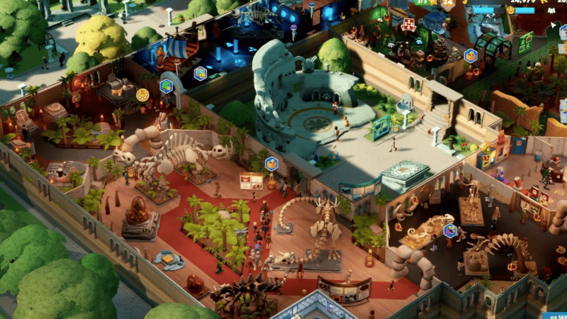 Two Point Studios nous prépare à l'exercice d'équilibrisme que représente la gestion d'un musée en mars prochain.