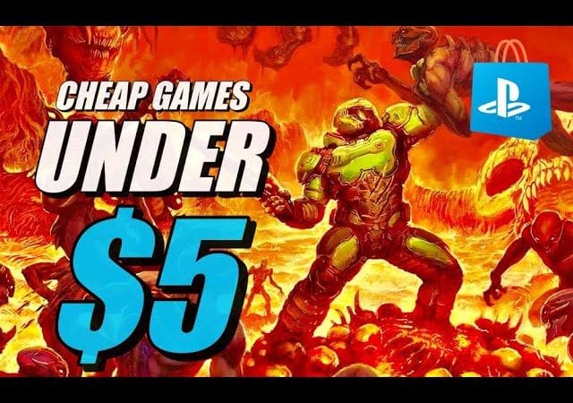 BEST CHEAP GAMES UNDER $5 on New Year Deals PS Store Sale