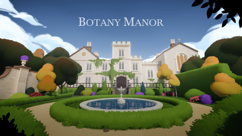 Botany Manor - Le jeu est dorénavant disponible sur les consoles PlayStation
