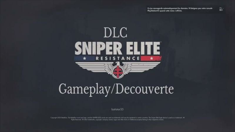 Sniper Elite RÉSISTANCE DLC Gameplay/Decouverte Mission Assassiner ???  Trophée