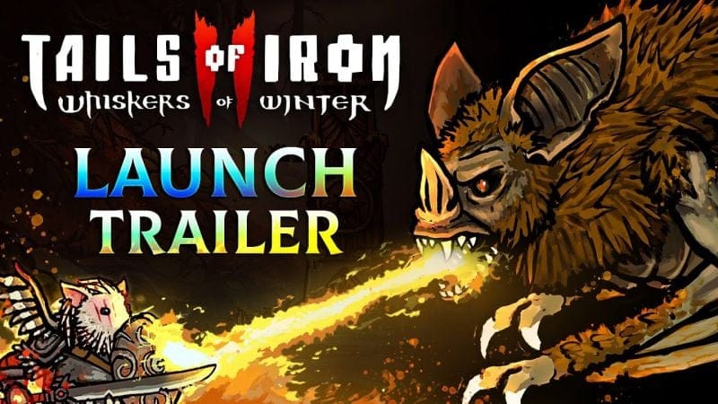 Tails of Iron 2 sort aujourd'hui et nous le rappelle avec une bande-annonce de lancement
