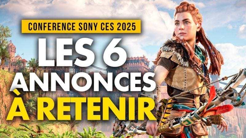 SONY CES 2025 : Les 6 ANNONCES à retenir ! 🔥 (Ghost of Tsushima Legends, TLOU Saison 2, Horizon...)