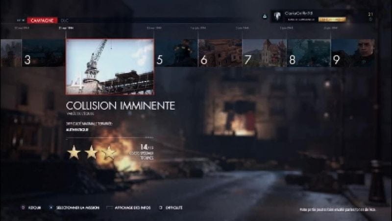 Sniper Elite résistance - Mission 4 Collision Iminente - Difficulté Authentique