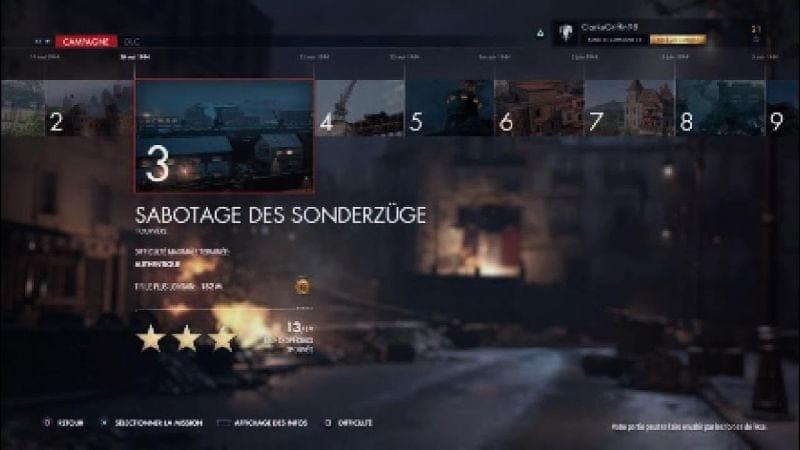Sniper Elite résistance - Mission 3 sabotage des Sonderzüge - Difficulté Authentique #2