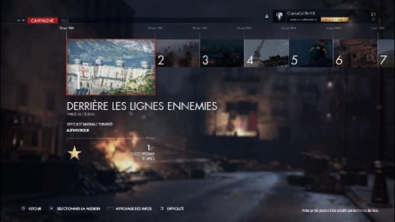 Sniper Elite Résistance - Mission 1 Derrière les lignes ennemies - Difficulté Authentique
