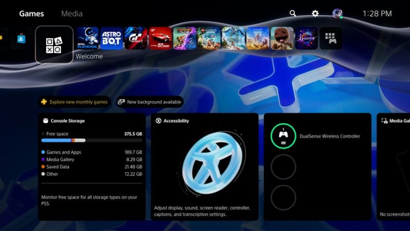 PS5 : les thèmes PlayStation s'en vont, mais pour mieux revenir
