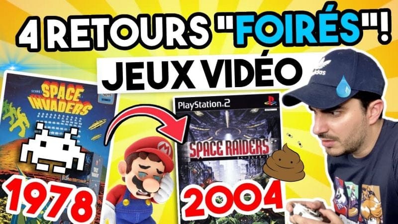 4 RETOURS "HONTEUX" du Jeu vidéo !