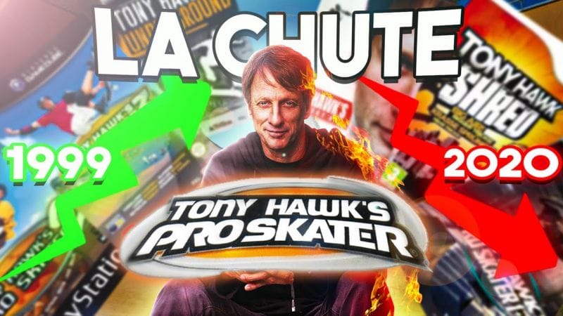 La CHUTE de TONY HAWK'S PRO SKATER