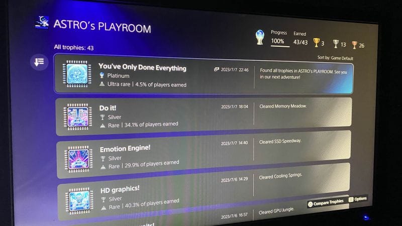 Platine #6 : Astro's Playroom