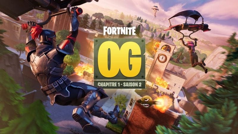Ça va tilter - Fortnite OG : Chapitre 1 - Saison 2 est disponible !