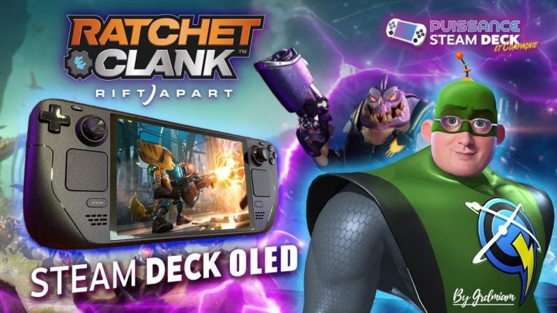 🎮STEAM DECK OLED: RATCHET ET CLANK, RIFT APART