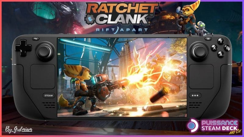 🎮STEAM DECK: RATCHET & CLANK RIFT APART