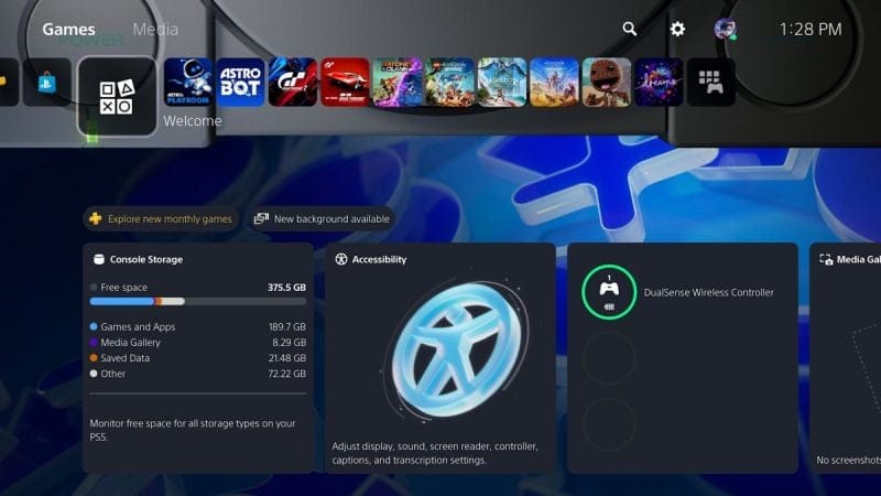 Sony a de bonnes et de mauvaises nouvelles concernant les thèmes sur PlayStation 5