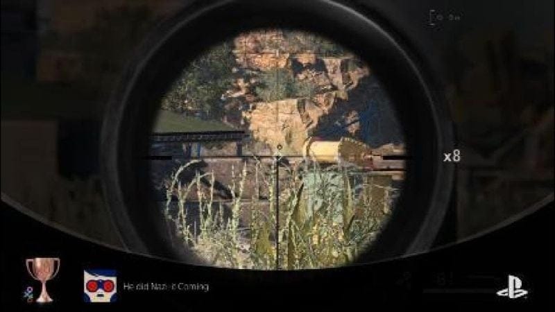 Sniper Elite RÉSISTANCE DLC Guide/Trophée tuer Fureur a 250 m