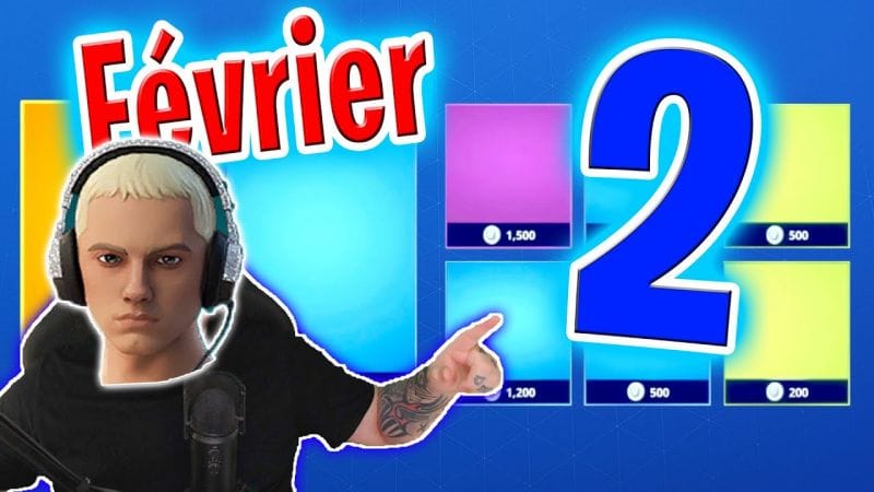BOUTIQUE FORTNITE D’AUJOURD’HUI (2 Février 2025) 💙🥳 (Boutique du jour)