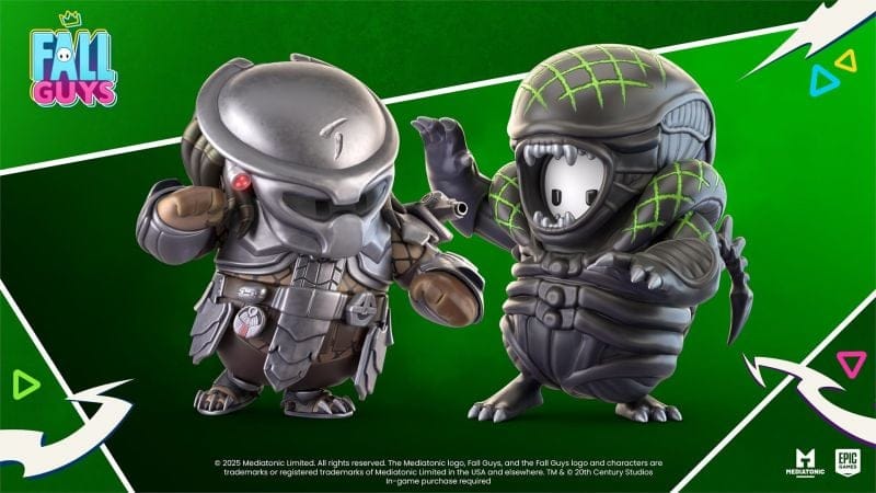 Fall Guys reçoit des skins Alien vs Predator