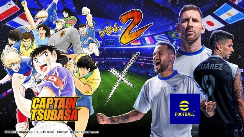 Le volume 2 de la collaboration eFootball et Captain Tsubasa est disponible - Playscope