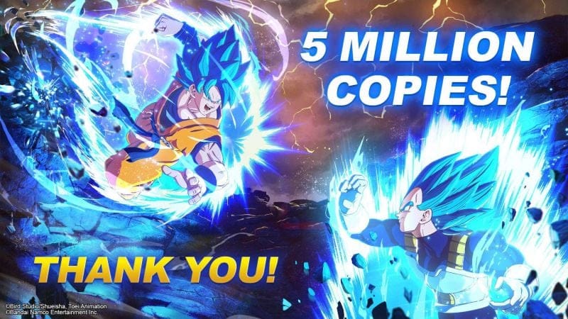 5 millions de combattants sur Dragon Ball Sparking! Zero - Playscope