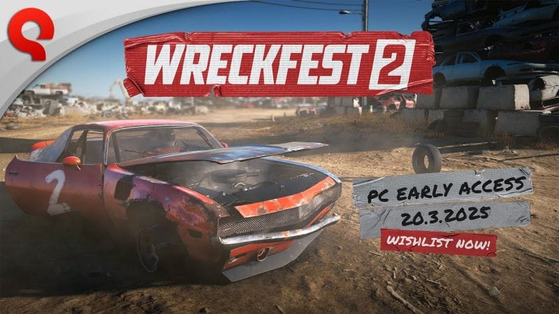 Wreckfest 2 fait vrombir son moteur et prévoit d'être lancé en accès anticipé dès le mois de mars