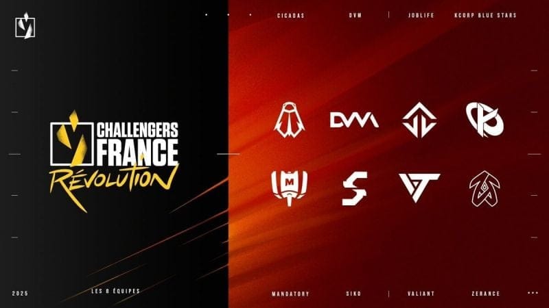 VCL France 2025 : Joblife vs Siko Esports, Valiant vs KCBS, des quarts de finale qui s’annoncent explosifs !