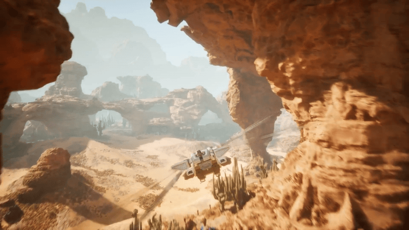 Appréciez la beauté d'Arrakis dans une nouvelle vidéo du jeu. Dune: Awakening