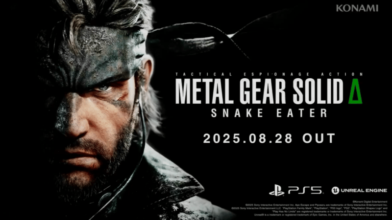 GEEKNPLAY - Metal Gear Solid Delta: Snake Eater - La date de sortie du jeu fuite sur le PSN