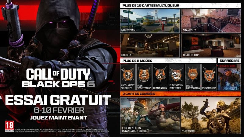 GEEKNPLAY - Call of Duty Black Ops 6 - Jouez gratuitement ce week-end et découvrez la Saison 2