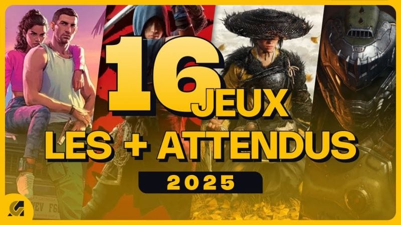 Les 16 plus GROS jeux de 2025 ! Les titres à ne PAS manquer cette année ✨