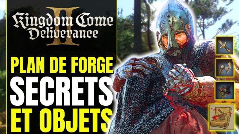 11 TRÉSORS CACHÉS et OBJETS à NE PAS MANQUER Dans Kingdom Come Deliverance 2 | Esquisses, armes,...