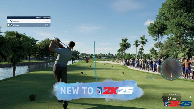 Nouvelles informations sur l'aspect compétition et multijoueur de PGA Tour 2K25 - Playscope