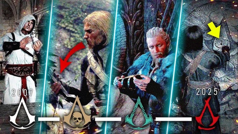 Comment les ASSASSINS ont obtenu leur LAME SECRÈTE dans chaque jeu ! (Evolution 2007-2025)