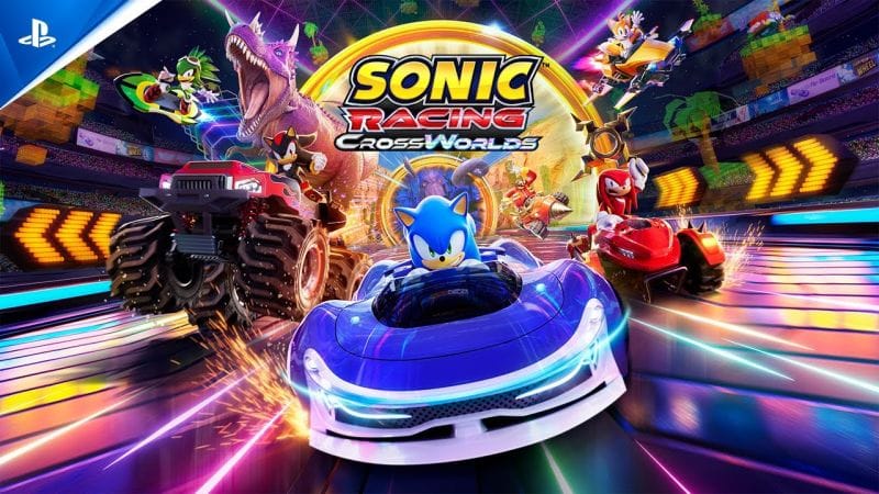 Sonic Racing: CrossWorlds - Announce Trailer | PS5 & PS4 Games