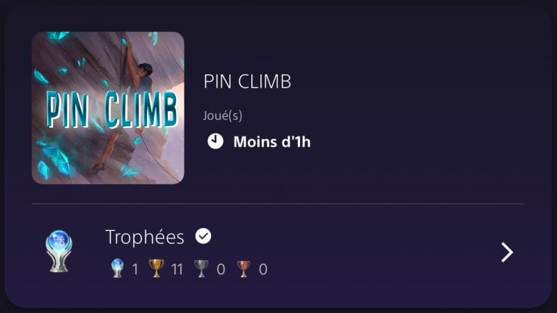 Platine #124 - Pin Climb