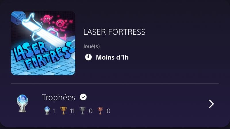 Platine #125 - Laser Fortress