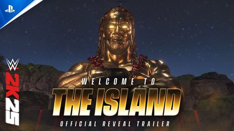 WWE 2K25 - The Island Reveal Trailer | PS5 Games