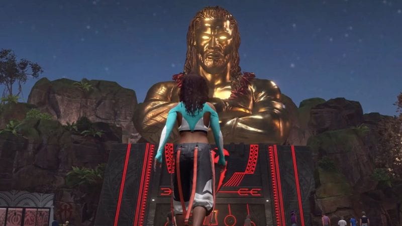WWE 2K25 présente son HUB multijoueur, The Island