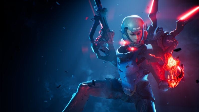 Reikon Games présente Metal Eden, un FPS cyberpunk frénétique en solo.