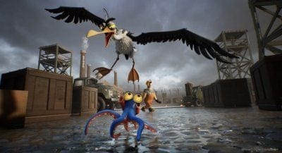 Darwin's Paradox! : le jeu avec un poulpe se remontre enfin avec du gameplay et un éditeur de renom