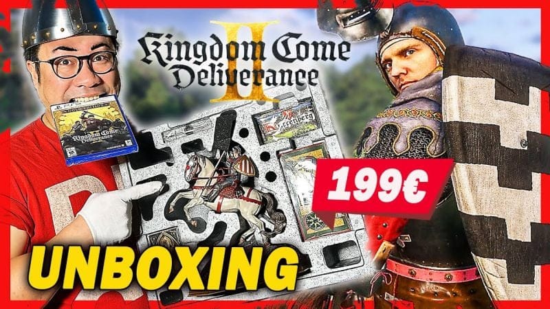 Kingdom Come Deliverance 2 : Mon Unboxing du COLLECTOR avec la Statue de Henry !