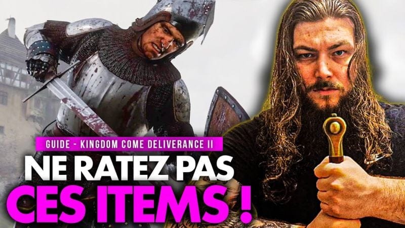 Kingdom Come Deliverance 2 : Armes, Armures, Trésors... 💥 Voici 9 ITEMS à récupérer dans le jeu