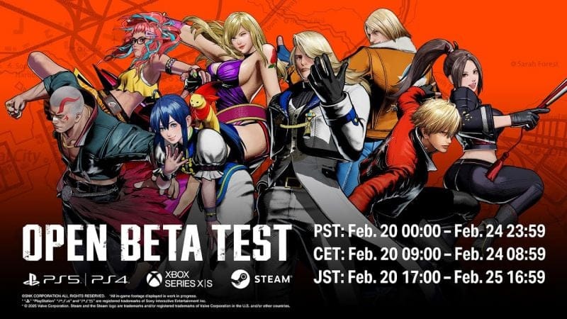 FATAL FURY: CotW ｜Open Beta Test Announcement Trailer