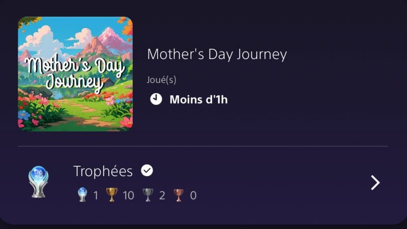 Platine #129 - Mother’s Day Journey