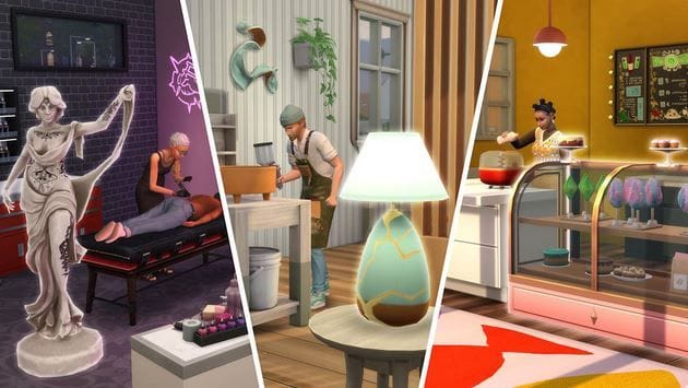 GEEKNPLAY - Les Sims 4 - Le pack Business et Loisirs vous permet de vivre de votre passion dès le 6 mars 2025